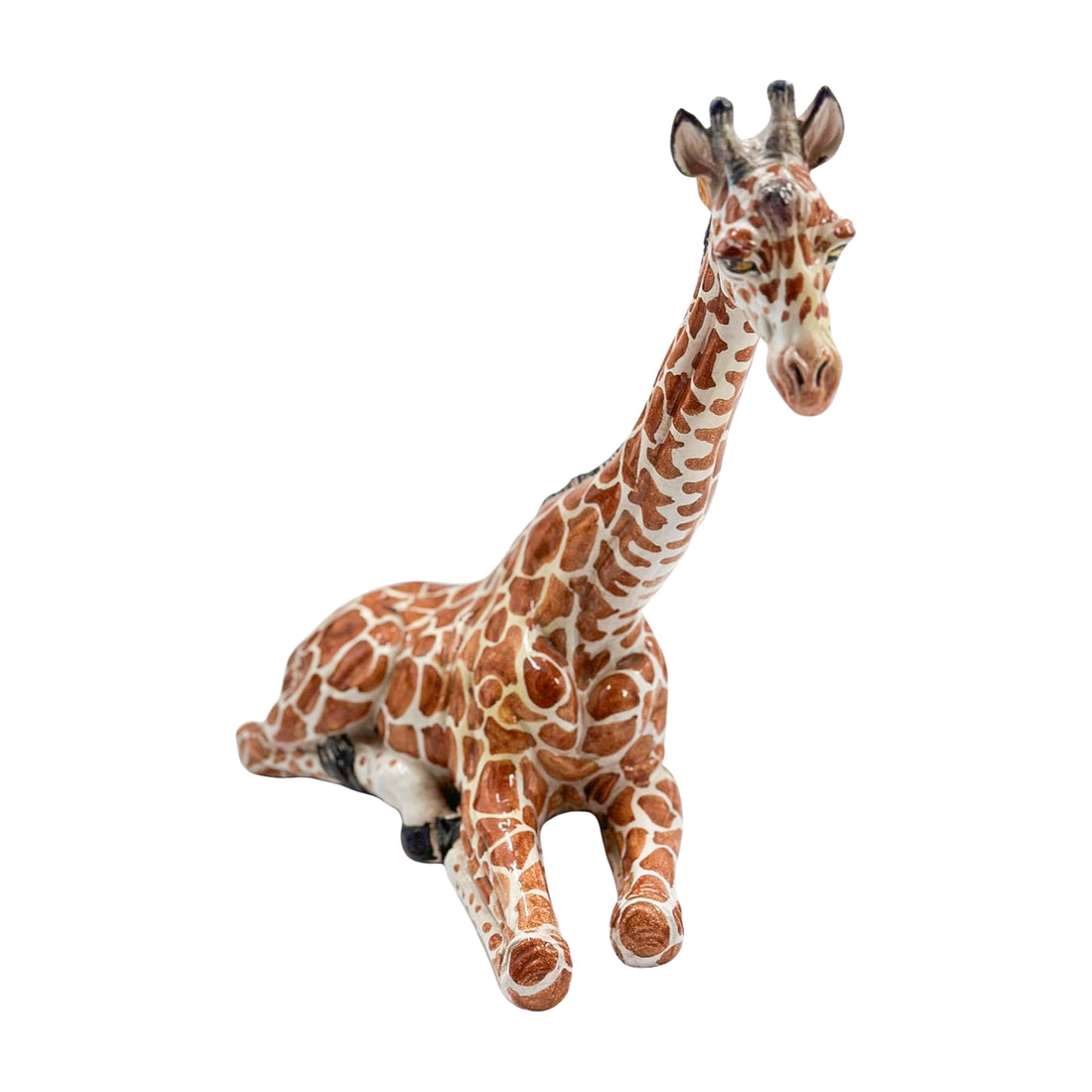 Vintage Italian Ceramic Giraffe