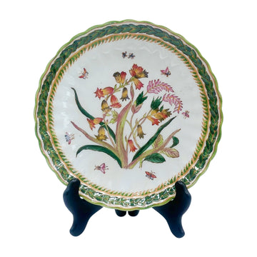 Vintage Wildflower & Insect Plate