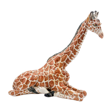 Vintage Italian Ceramic Giraffe