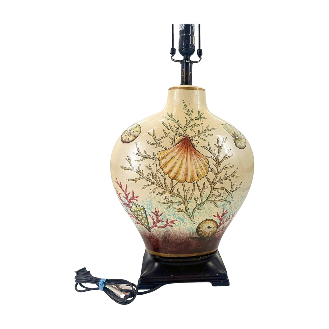 Vintage Seaside Shell Lamp