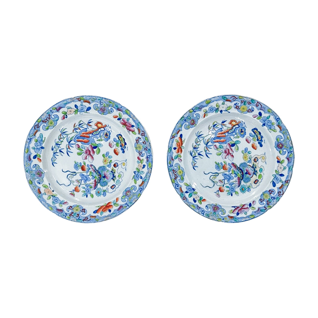 Antique Mason Ironstone Plate, Each