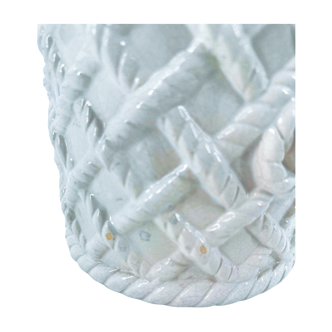 Vintage Rope Cachepot