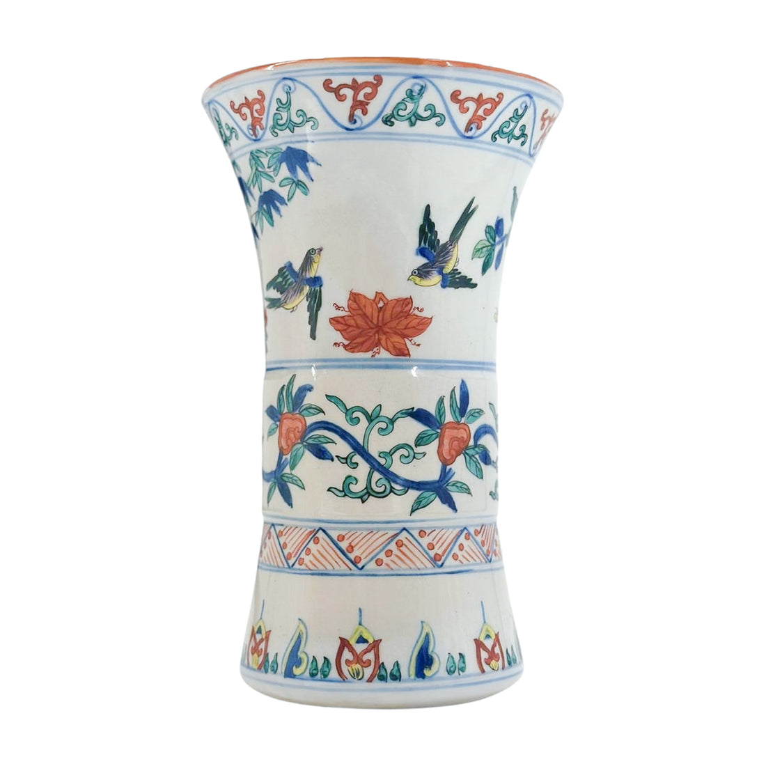 Vintage Doucai Gu Vase