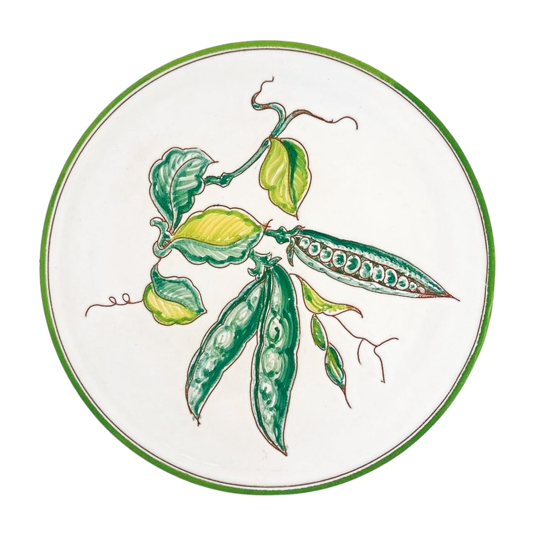 Vintage Italian Vegetable Plates (Set of 8)