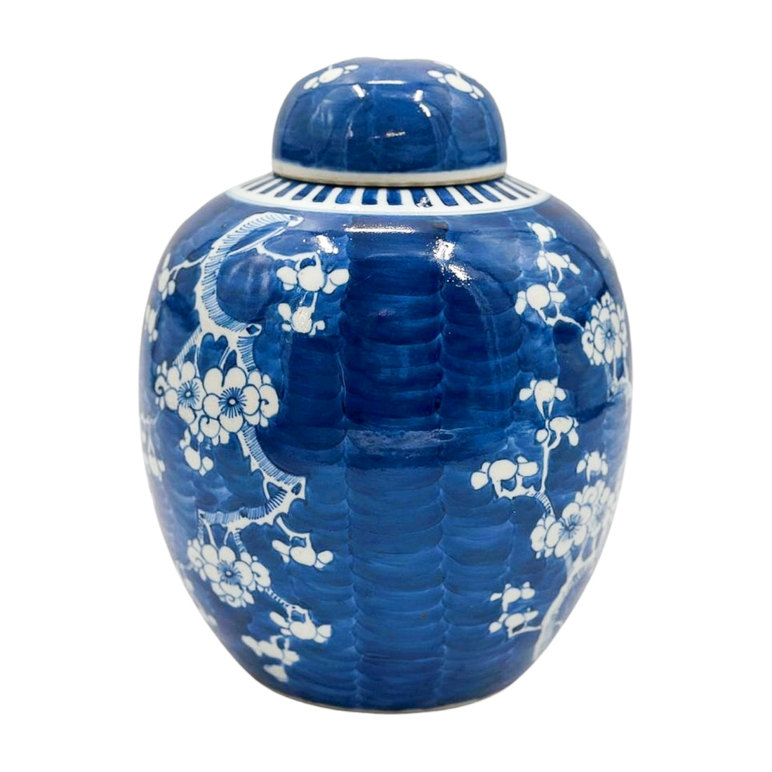 Antique Prunus Ginger Jar
