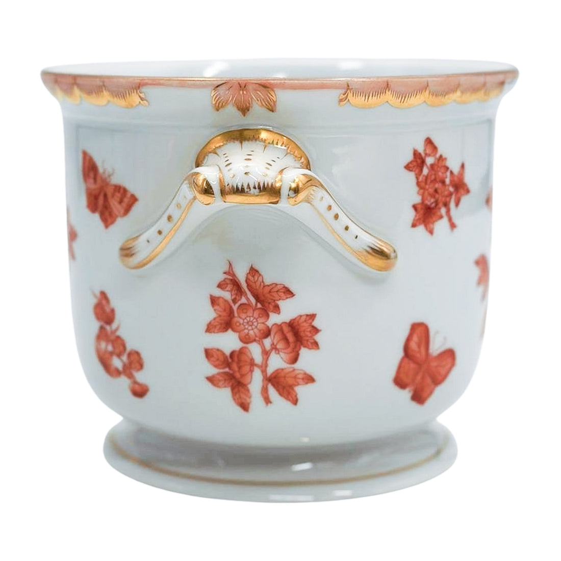 Vintage Herend Floral Cachepot