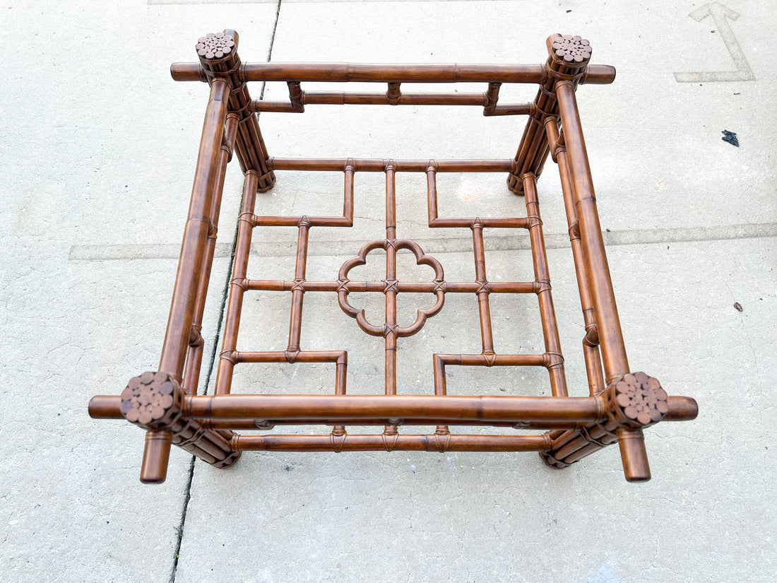 Vintage Faux Bamboo Table Base