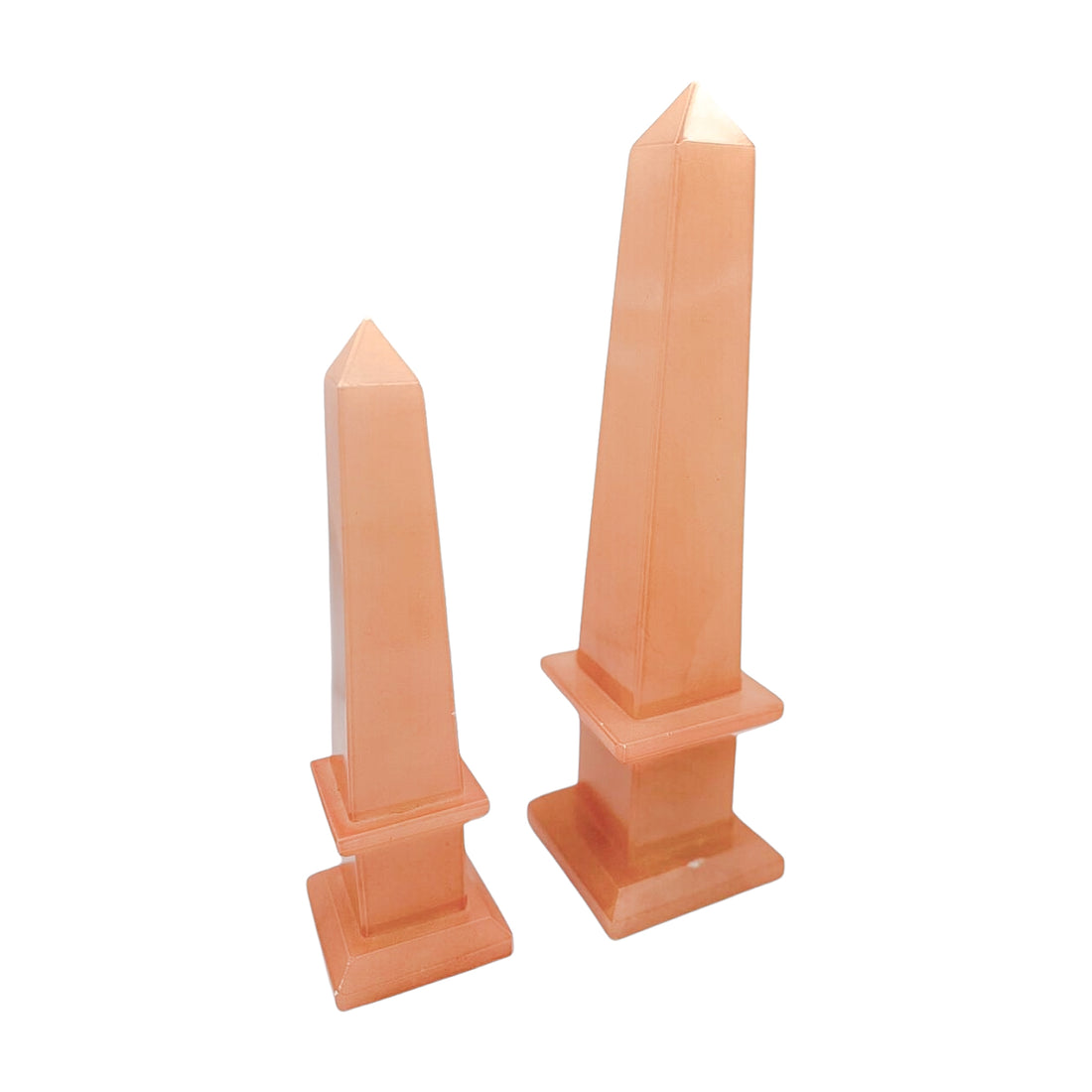 Vintage Alabaster Obelisks
