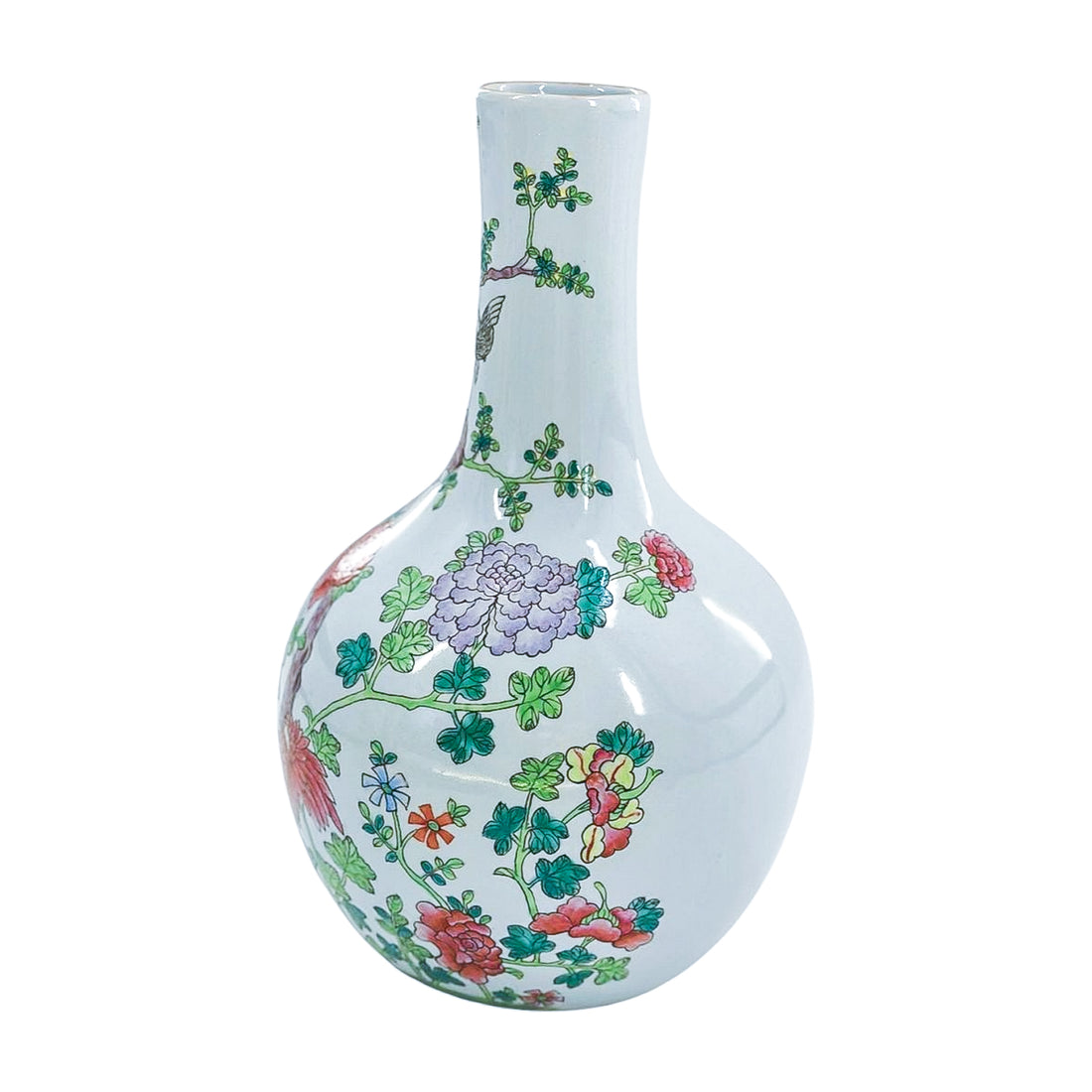 Vintage Famille Rose Vase