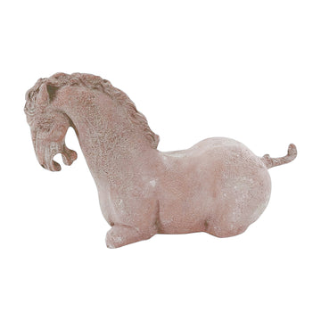 Vintage Cast Stone Horse