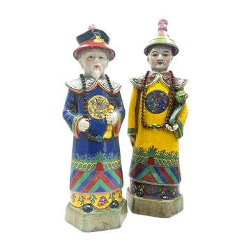 Vintage Ceramic Emperors