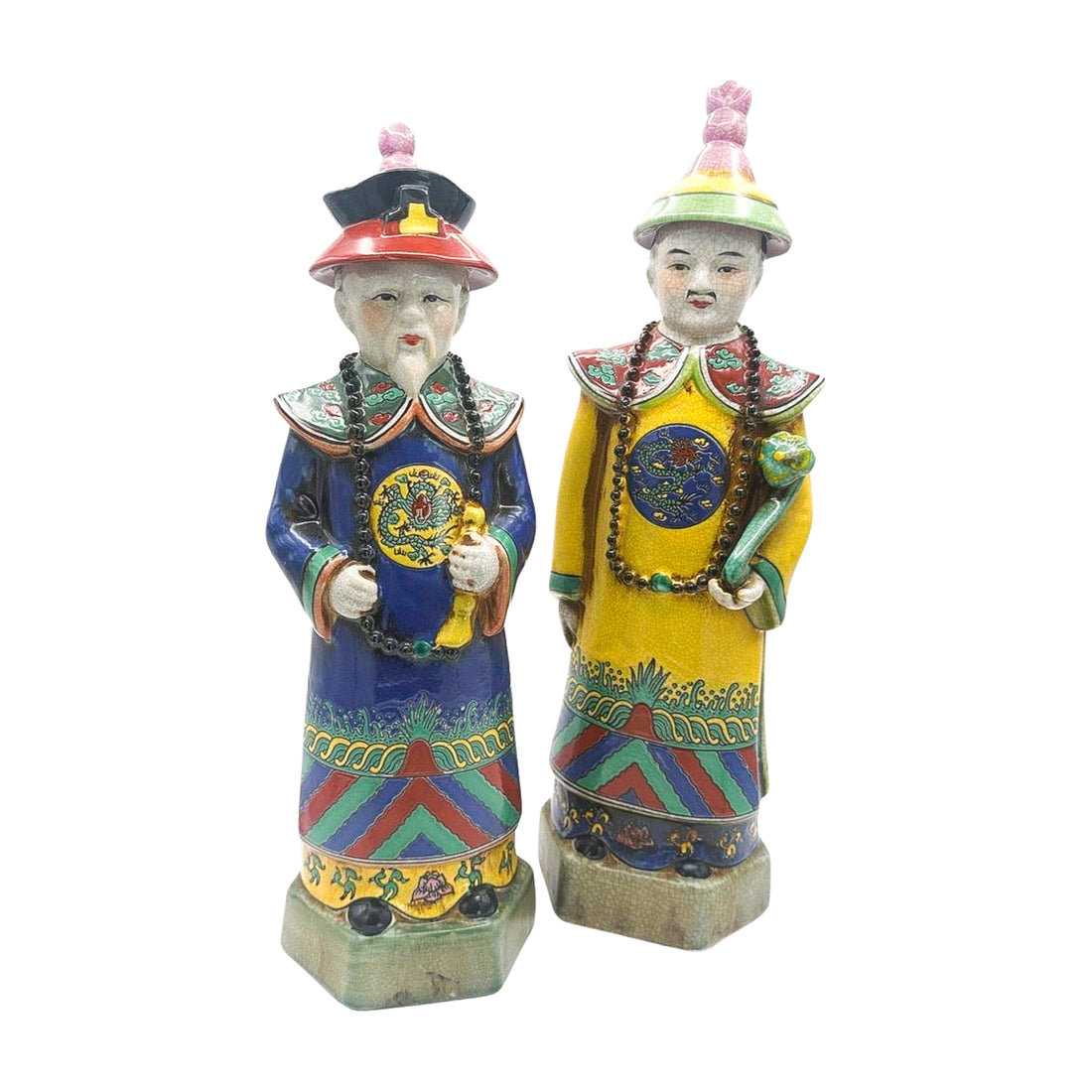 Vintage Ceramic Emperors