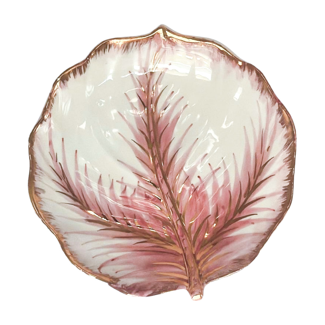 Vintage Italian Leaf Dish