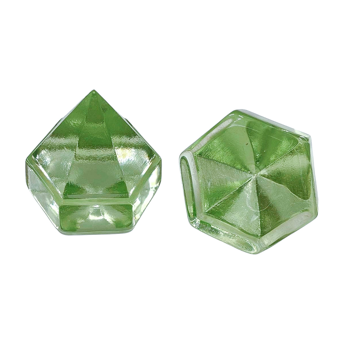 Vintage Glass Ship Prisms