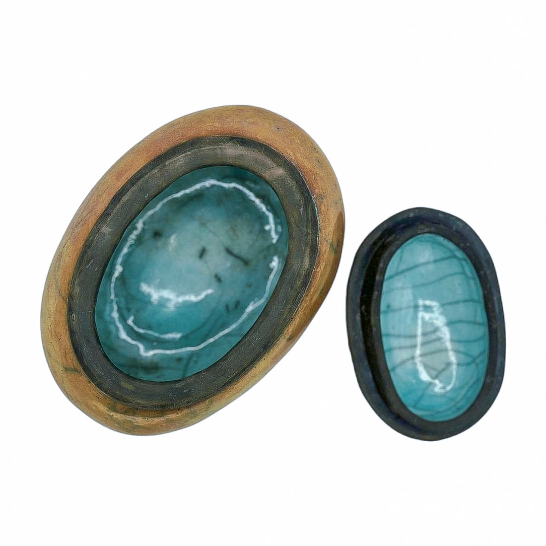 Vintage Candone Wharton Raku Vessel