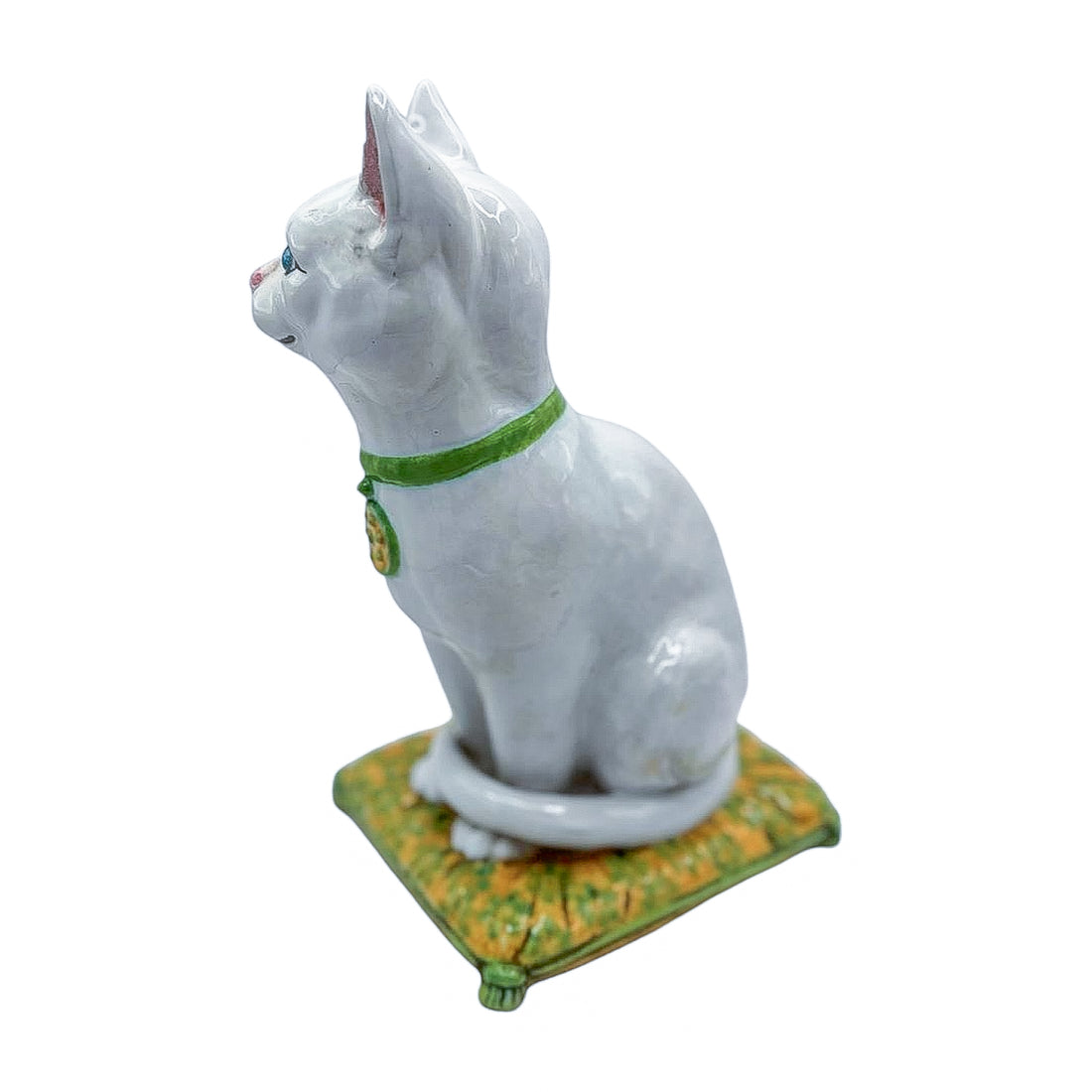 Vintage Italian Cat on Pillow