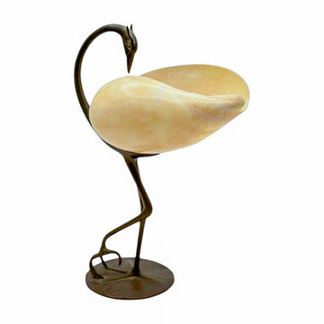 Vintage Nautilus Shell Crane