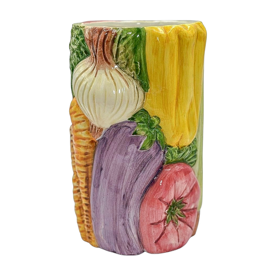 Vintage Vietri Utensil Holder