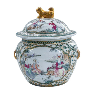 Vintage Chinoiserie Jar