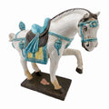 Vintage Tang Dynasty Style Prancing Horse — Large