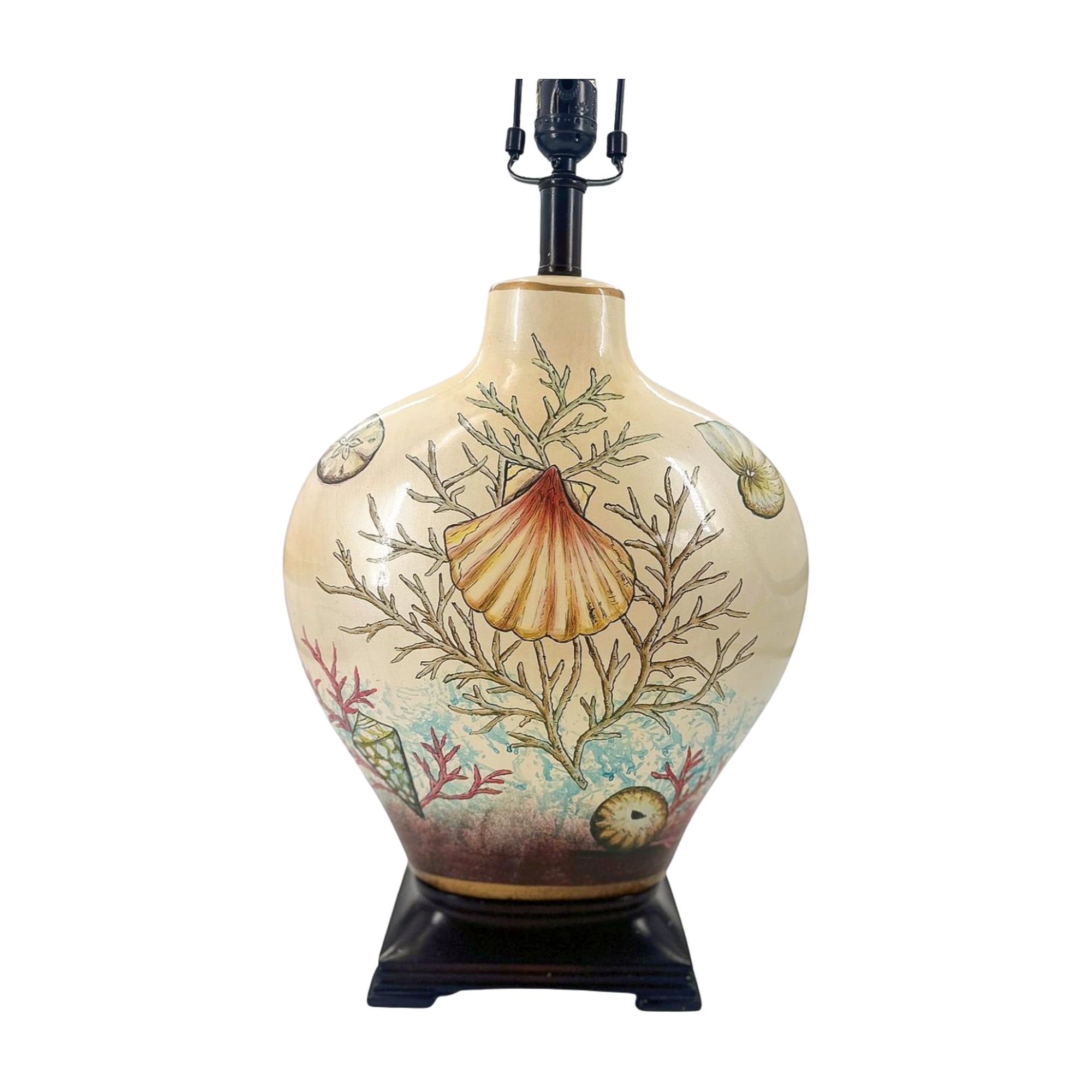 Vintage Seaside Shell Lamp
