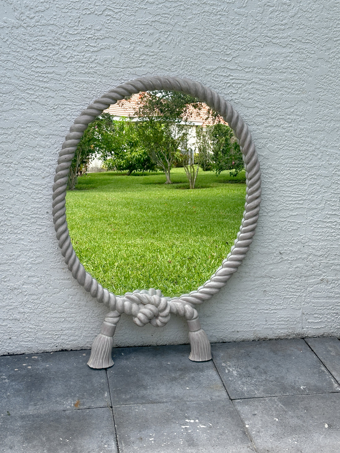 Vintage Tassel Mirror