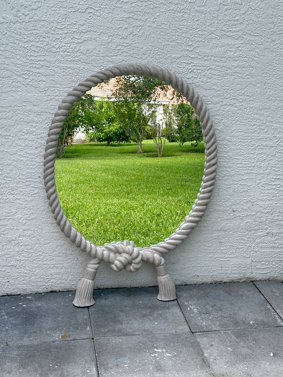 Vintage Tassel Mirror
