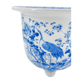 Vintage Blue Jardinière