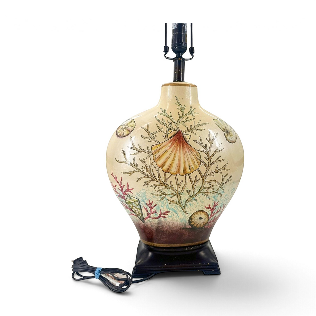 Vintage Seaside Shell Lamp