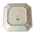 Andrea by Sadek Lotus Square Dish | Hand-Painted Porcelain Catchall