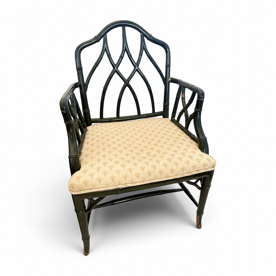 Vintage Bamboo Armchairs