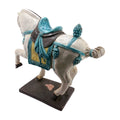 Vintage Tang Dynasty Style Prancing Horse — Large