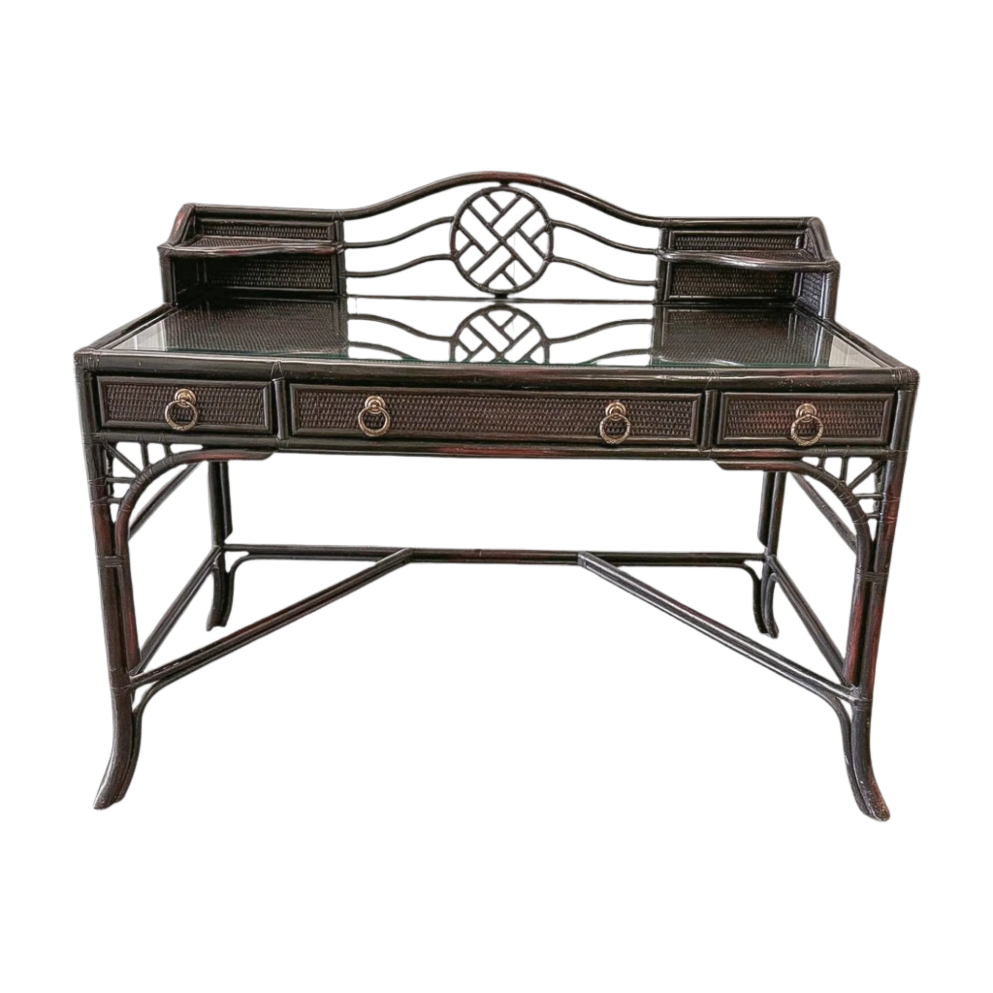 Vintage Hekman Black Desk