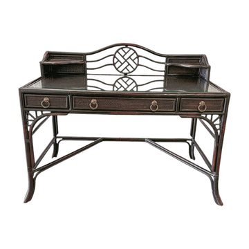 Vintage Hekman Black Desk