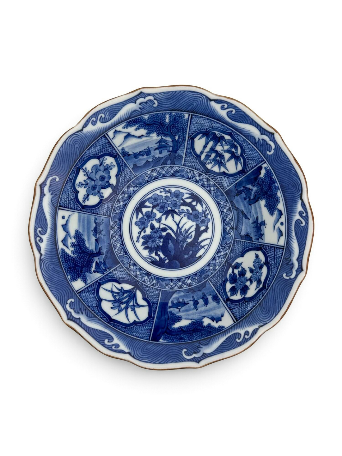 Vintage Scenic Bowl