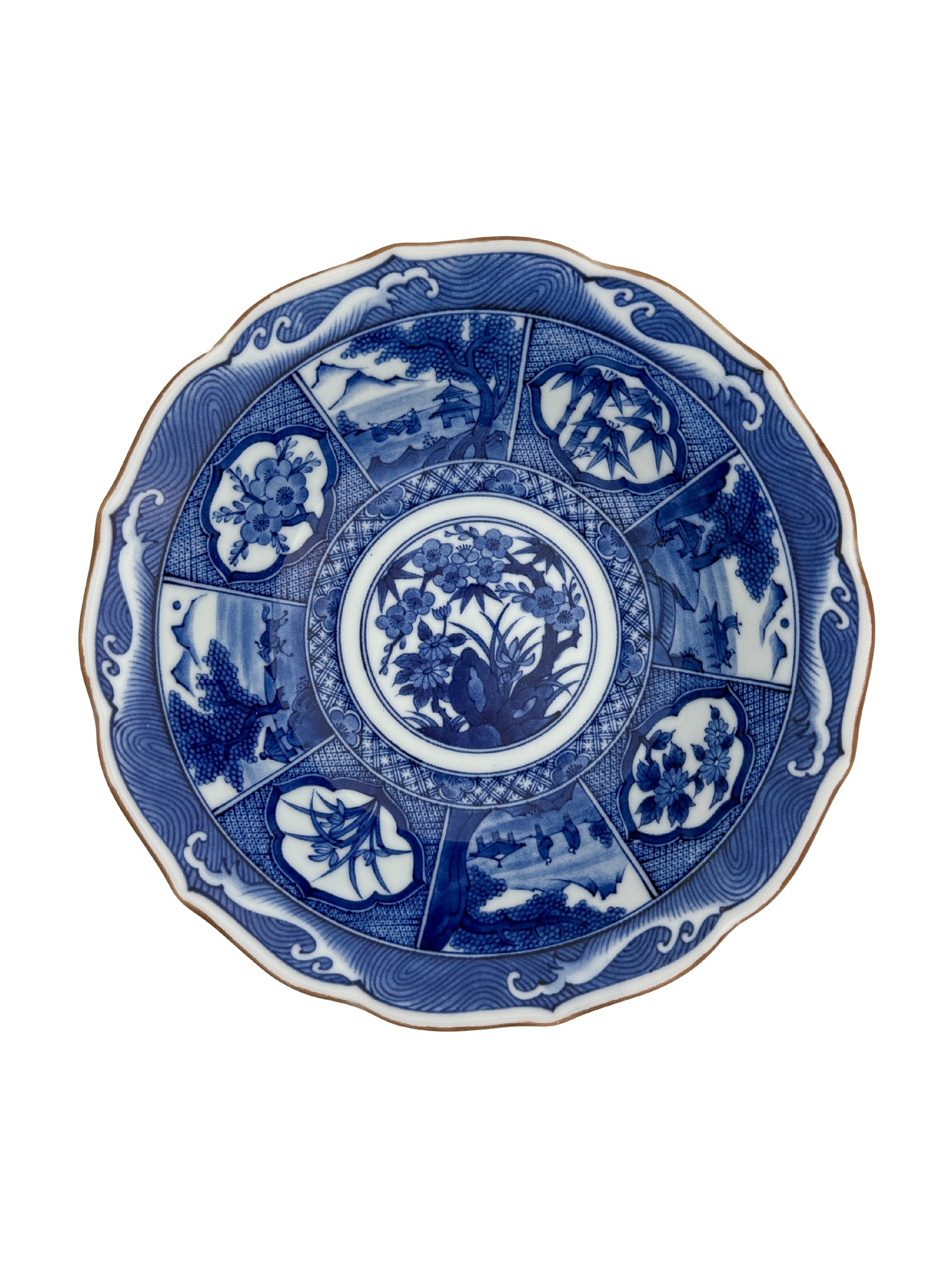 Vintage Scenic Bowl