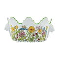Andrea by Sadek Figural Planter | Floral Motif with Animal Heads