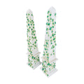 Large Ceramic Obelisks with Vine Relief (Pair)