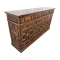 Renaissance Revival Walnut Sideboard with Geometric Panels, 19th Century