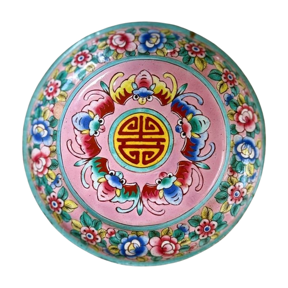 Pink Cloisonné Box