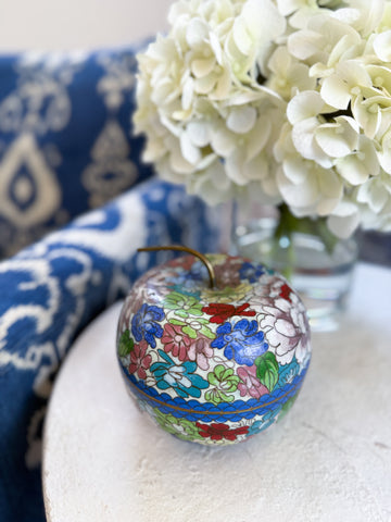 Cloisonné Apple Box