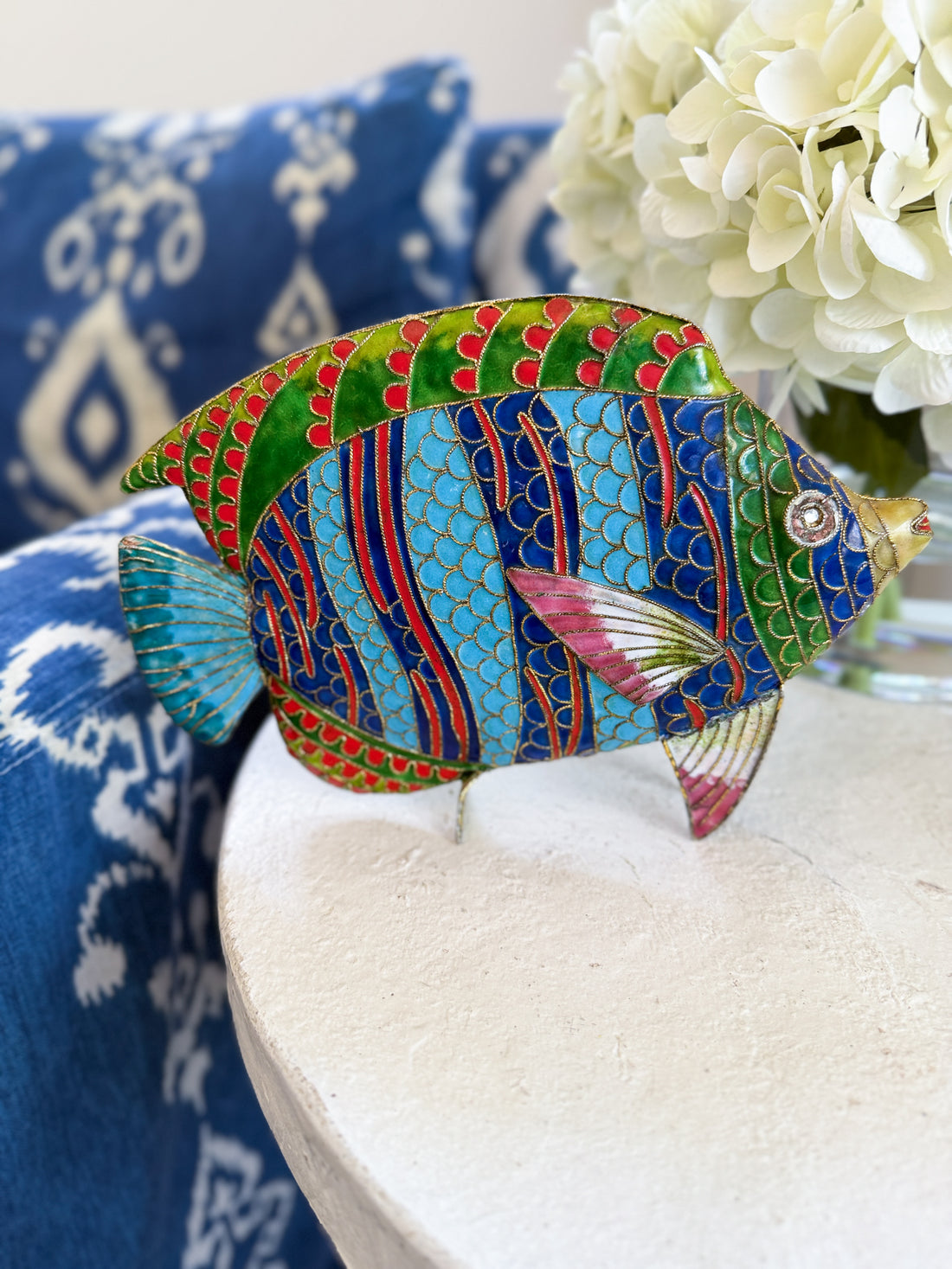 Vintage Cloisonné Angelfish