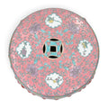 Vintage Famille Rose Garden Stools