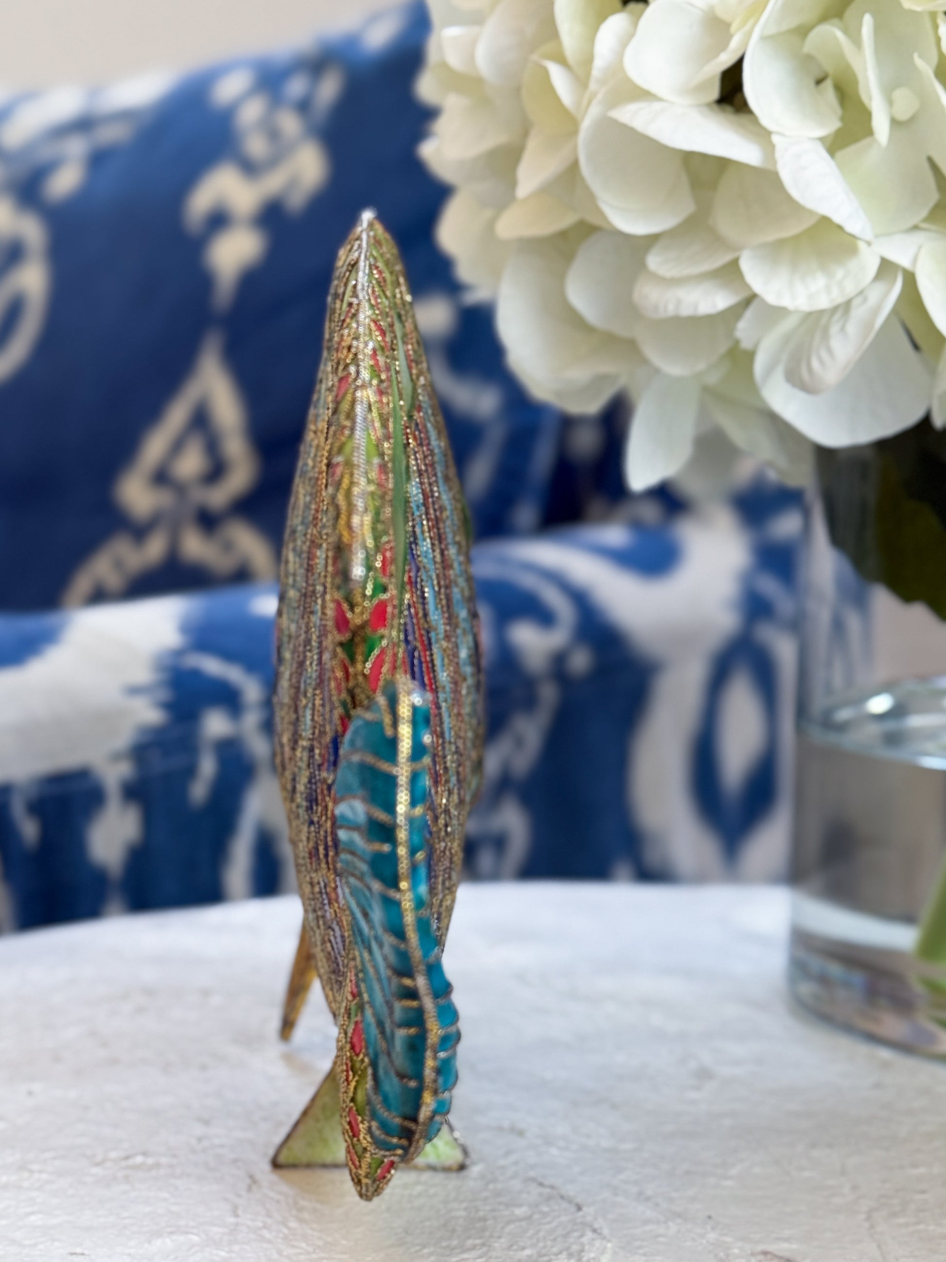 Vintage Cloisonné Angelfish