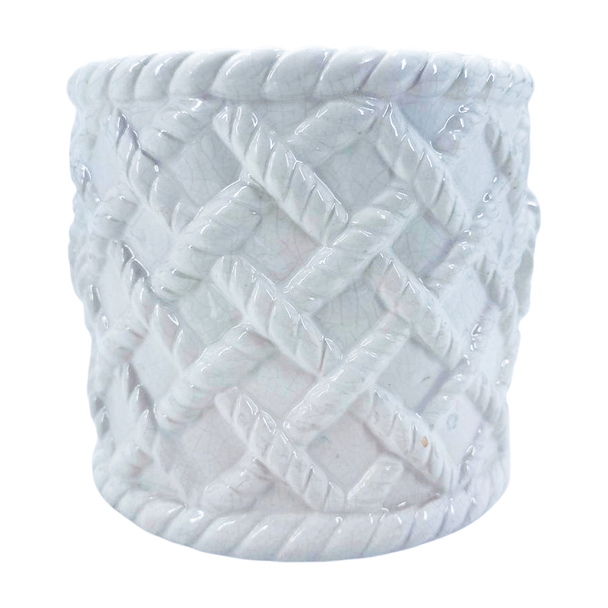 Vintage Rope Cachepot