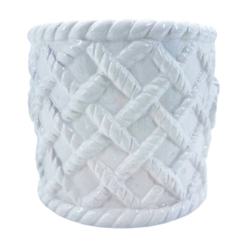 Vintage Rope Cachepot