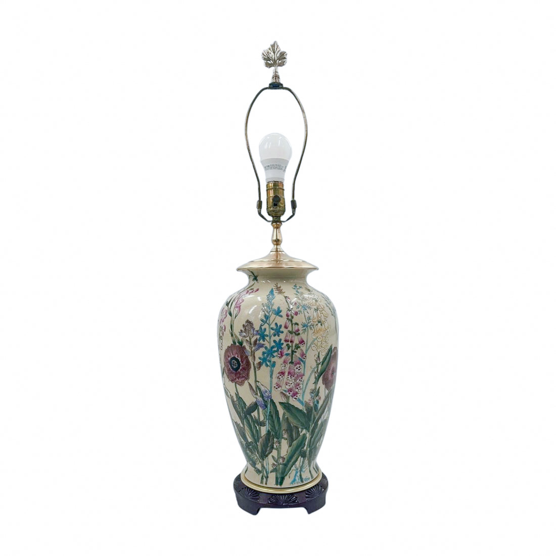 Vintage Botanical Table Lamp