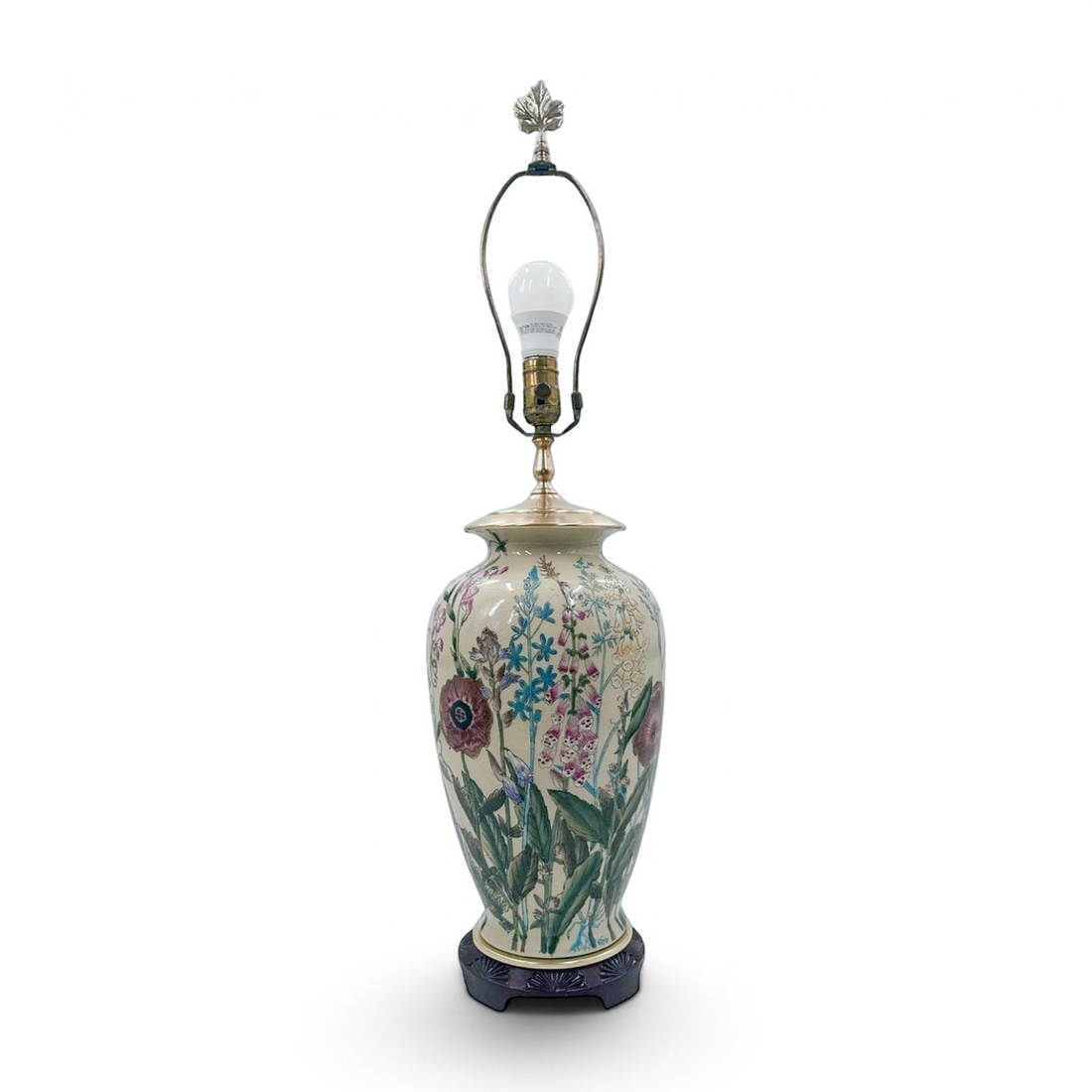 Vintage Wildflower Table Lamp