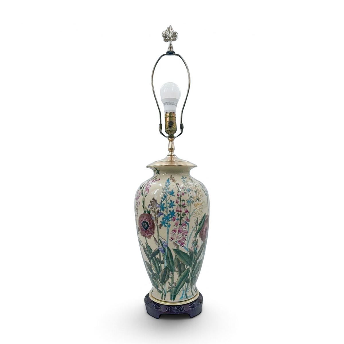 Vintage Wildflower Table Lamp