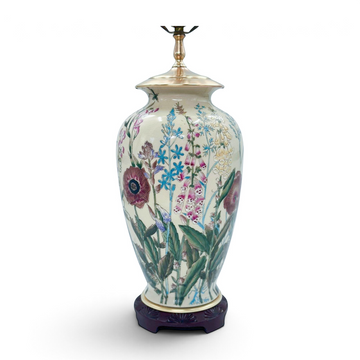 Vintage Wildflower Table Lamp